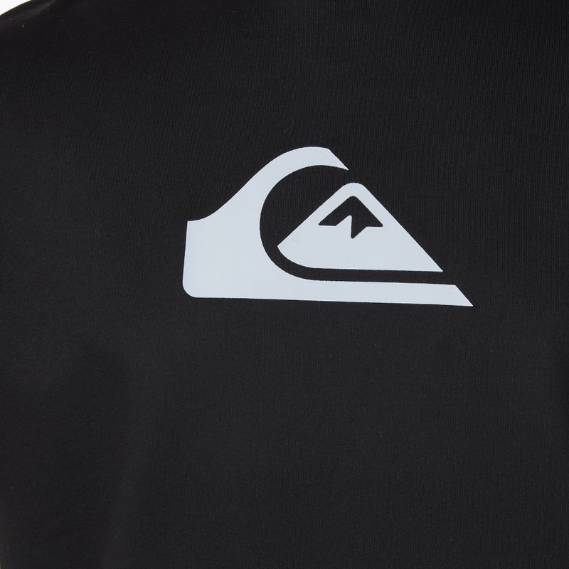 Koszulka do pływania dziecięca Quiksilver Solid Streak black 3