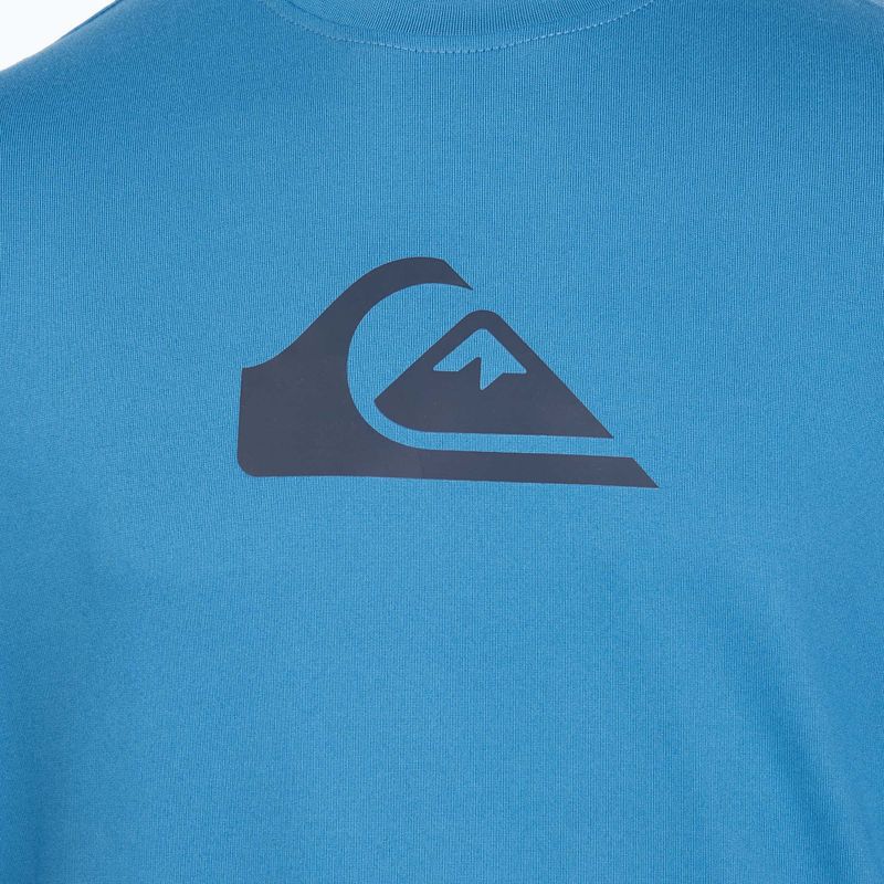 Longsleeve do pływania dziecięcy Quiksilver Solid Streak blue 3