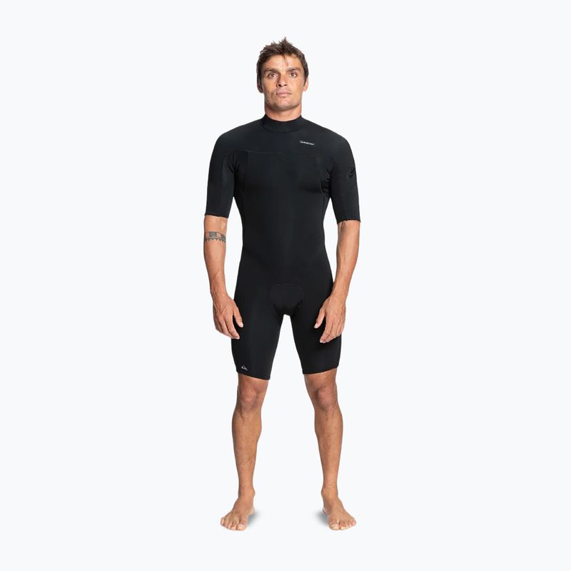 Pianka do pływania męska Quiksilver Everyday Sessions 2/2 mm Back Zip Springsuit black