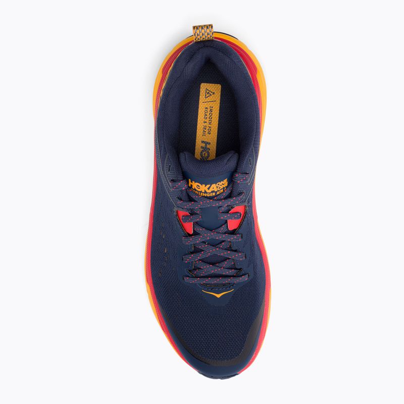 Buty do biegania męskie HOKA Challenger ATR 6 outer space/radiant yellow 5