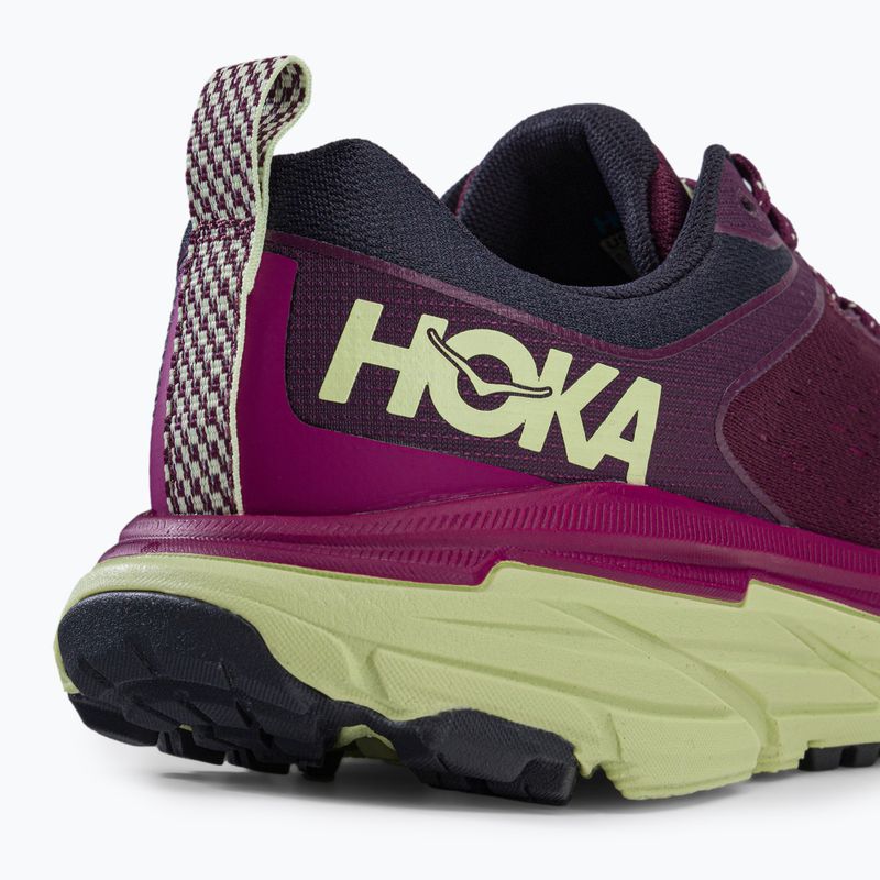 Buty do biegania damskie HOKA Challenger ATR 6 grape wine/butterfly 8