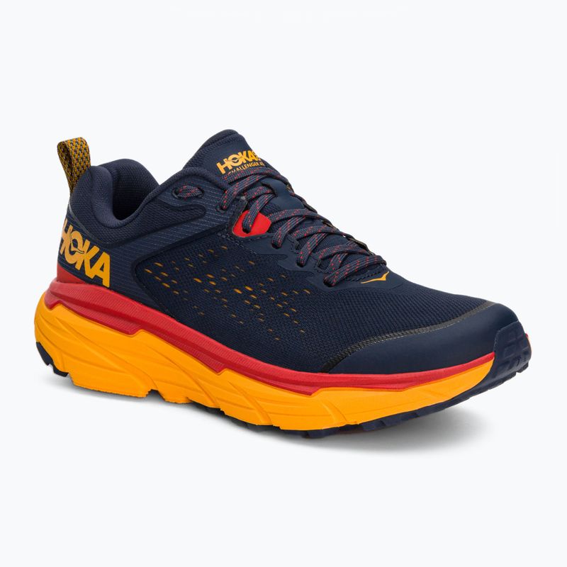 Buty do biegania męskie HOKA Challenger 6 ATR Wide outer space/radiant yellow