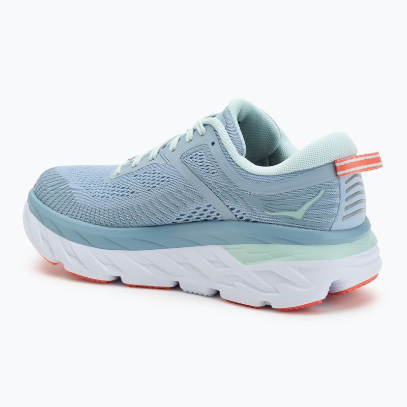 Buty do biegania męskie HOKA Bondi 7 blue fog/blue glass 3