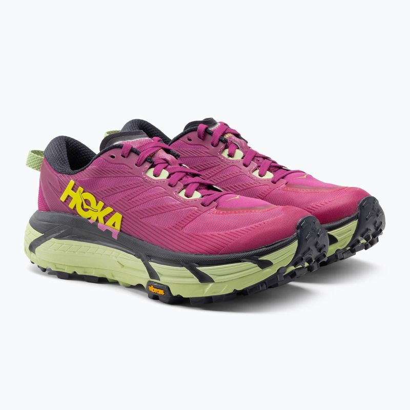 Buty do biegania damskie HOKA Mafate Speed 3 festival fuchsia/butterfly 5