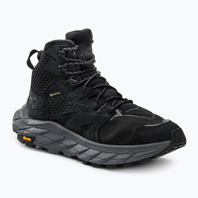 Buty turystyczne damskie HOKA Anacapa Mid GTX black/black