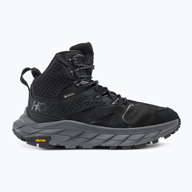 Buty turystyczne damskie HOKA Anacapa Mid GTX black/black 2