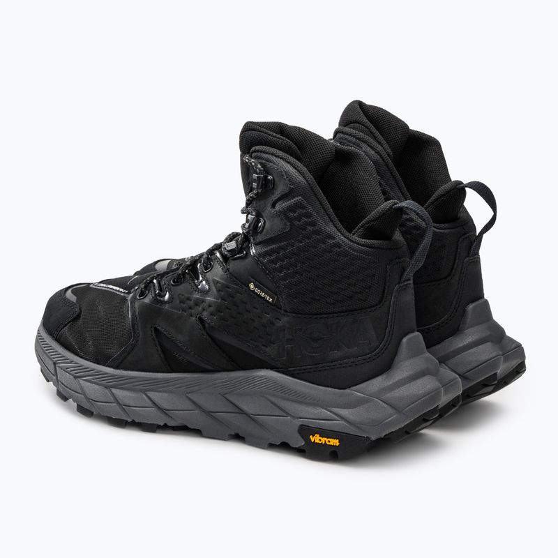 Buty turystyczne damskie HOKA Anacapa Mid GTX black/black 3
