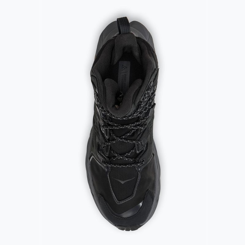 Buty turystyczne damskie HOKA Anacapa Mid GTX black/black 5