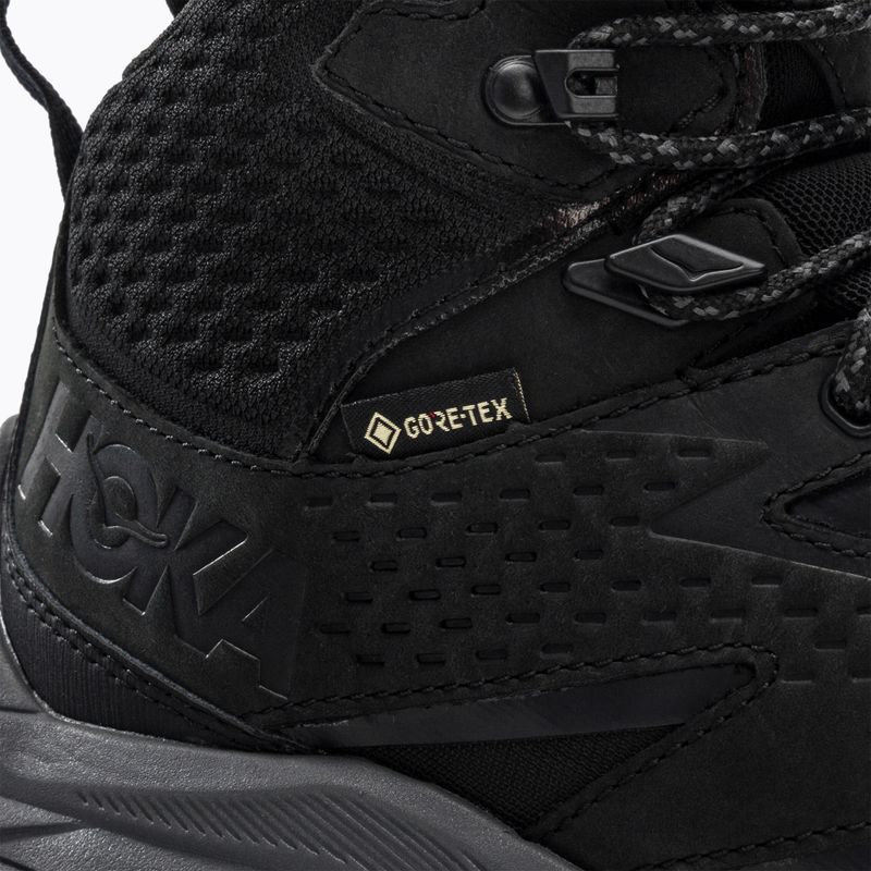 Buty turystyczne damskie HOKA Anacapa Mid GTX black/black 8