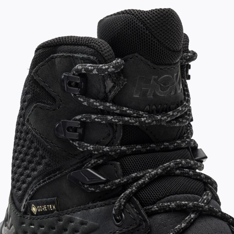 Buty turystyczne damskie HOKA Anacapa Mid GTX black/black 10