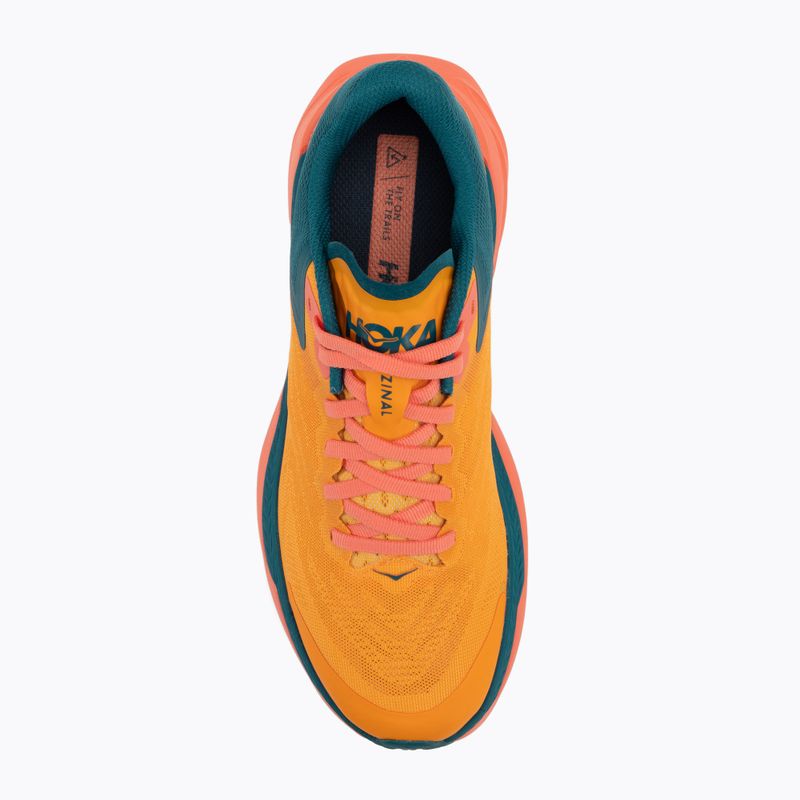 Buty do biegania damskie HOKA Zinal radiant yellow/camellia 6