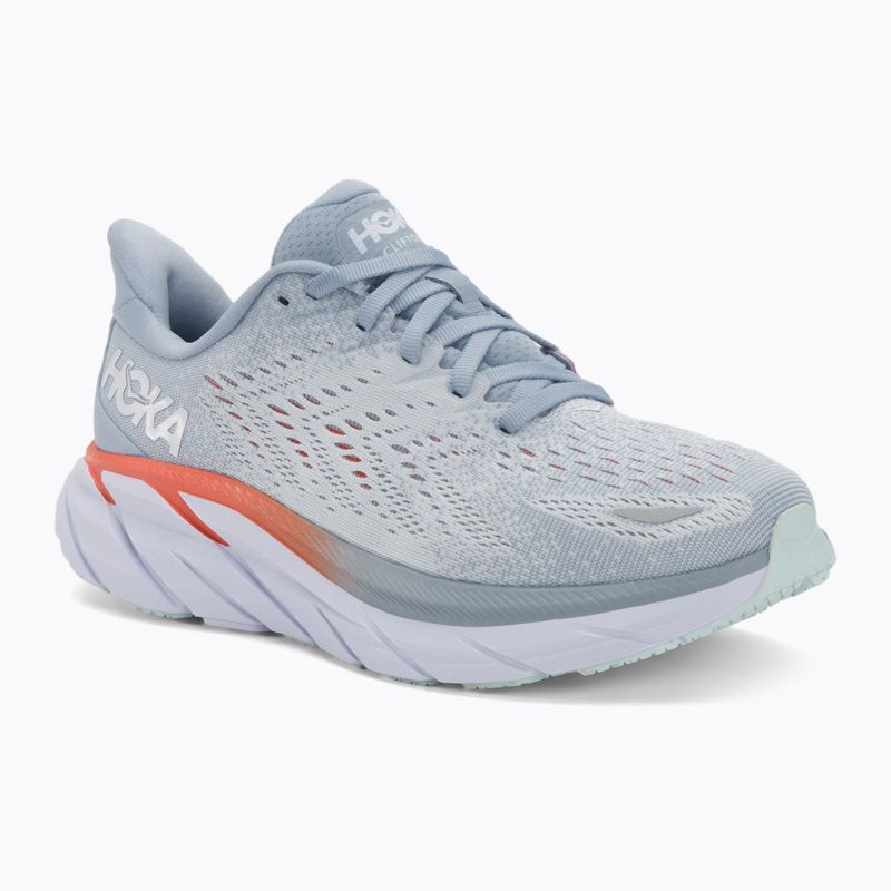 Buty do biegania damskie HOKA Clifton 8 Wide blue fog/plein air