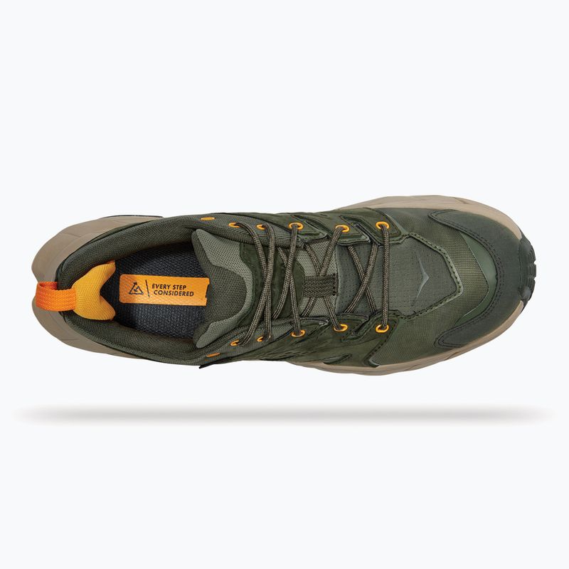 Buty turystyczne męskie HOKA Anacapa Low GTX duffel bag/radiant yellow 15