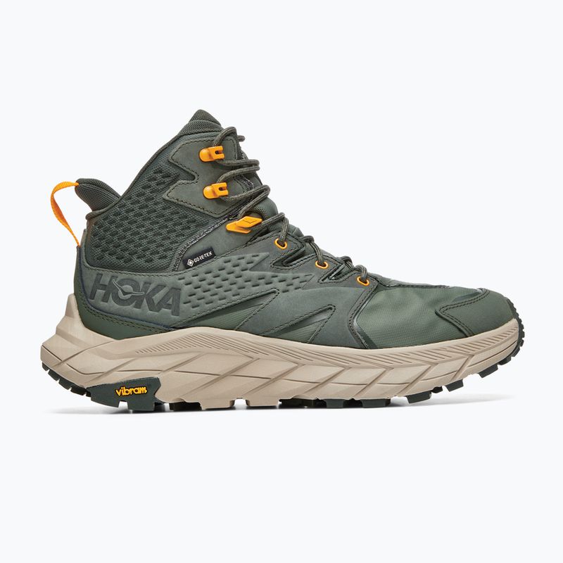Buty turystyczne męskie HOKA Anacapa Mid GTX thyme/radiant yellow 15