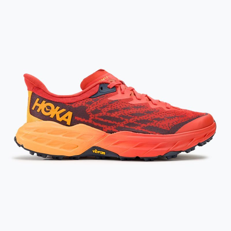 Buty do biegania męskie HOKA Speedgoat 5 fiesta/radiant yellow 2