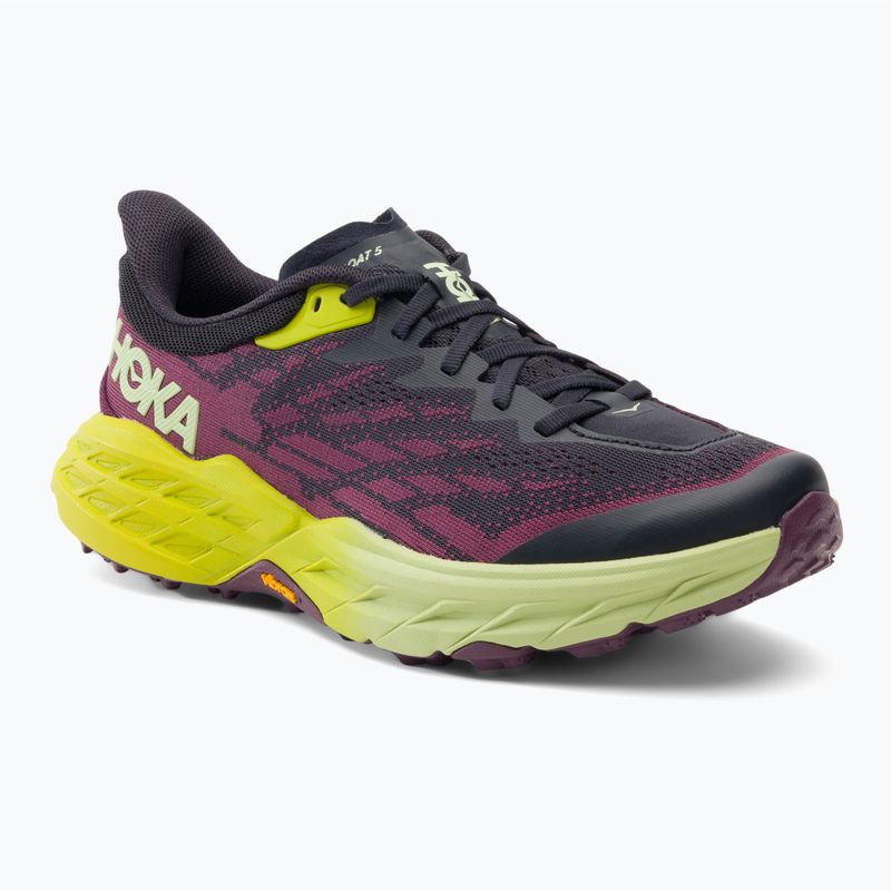 Buty do biegania damskie HOKA Speedgoat 5 blue graphite/evening primrose