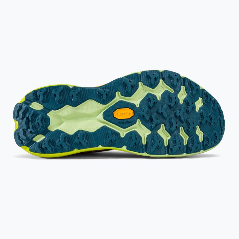 Buty do biegania męskie HOKA Speedgoat 5 Wide blue coral/evening primorose 4