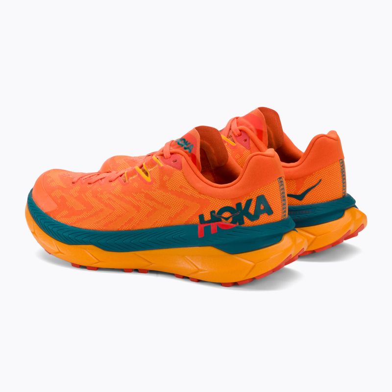 Buty do biegania męskie HOKA Tecton X persimmon orange/radiant yellow 3