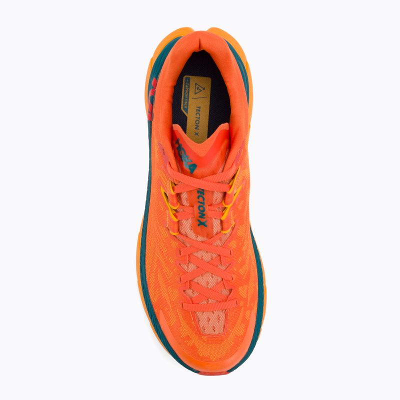 Buty do biegania męskie HOKA Tecton X persimmon orange/radiant yellow 6