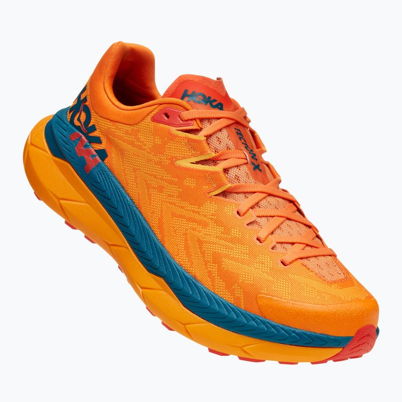 Buty do biegania męskie HOKA Tecton X persimmon orange/radiant yellow 8