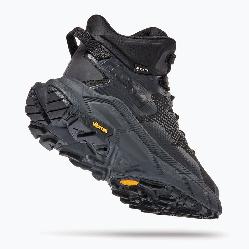 Buty turystyczne męskie HOKA Trail Code GTX black/raven 5