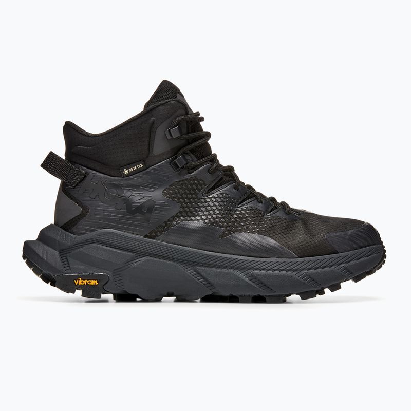 Buty turystyczne męskie HOKA Trail Code GTX black/raven 6