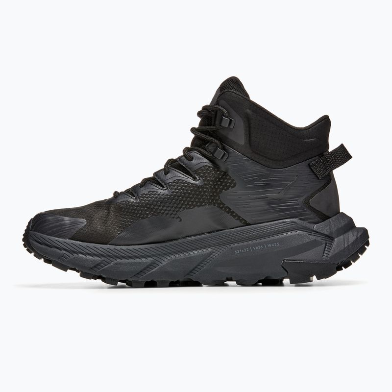 Buty turystyczne męskie HOKA Trail Code GTX black/raven 7