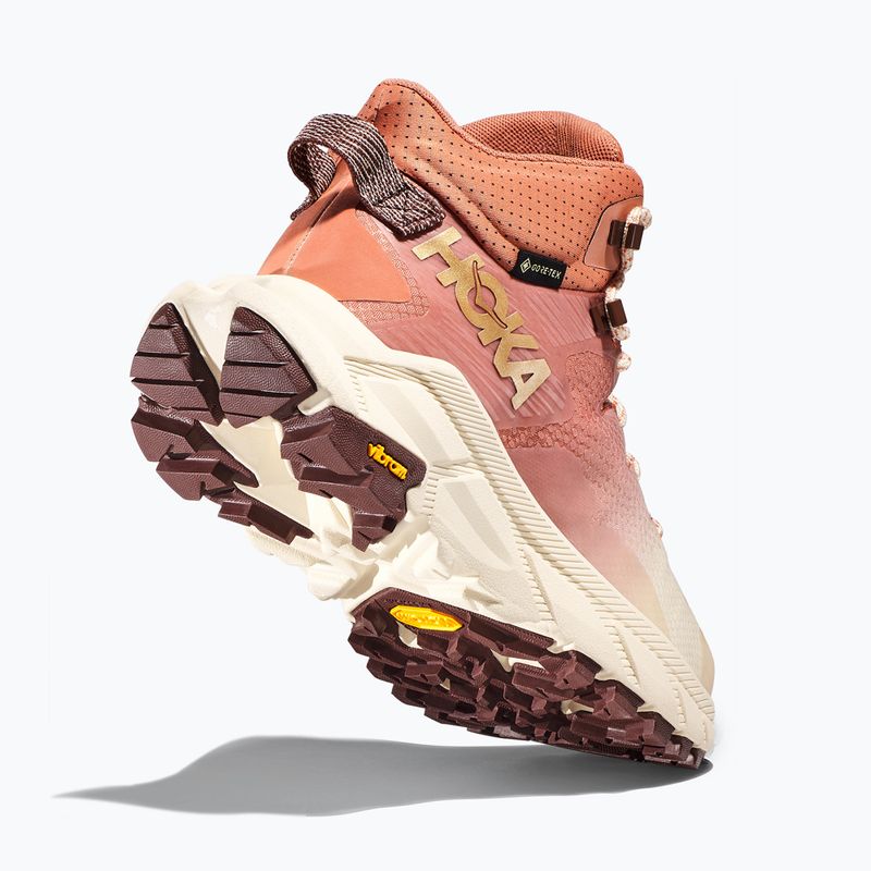 Buty turystyczne damskie HOKA Trail Code GTX sun baked/shortbread 13