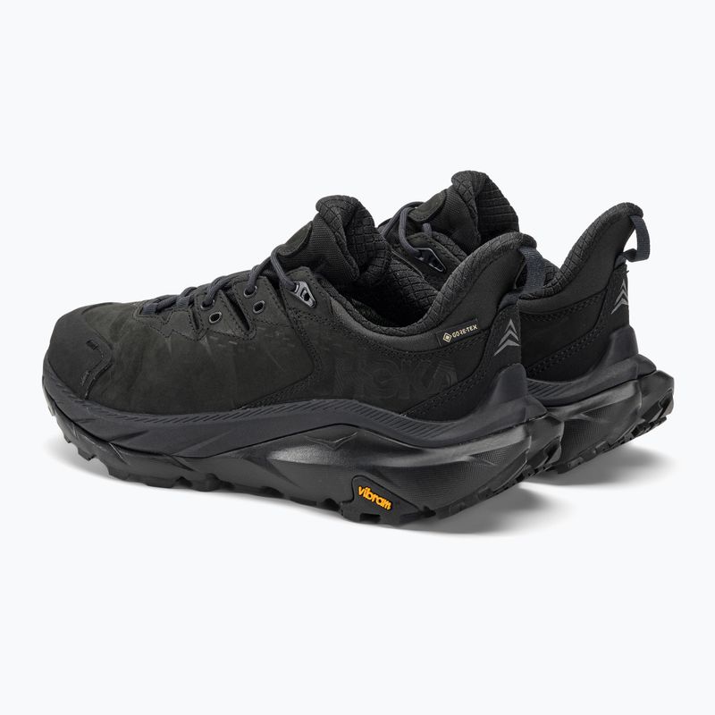 Buty turystyczne męskie HOKA Kaha 2 Low GTX black/black 3