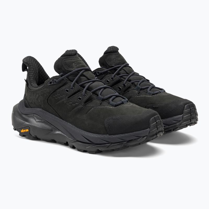 Buty turystyczne męskie HOKA Kaha 2 Low GTX black/black 4