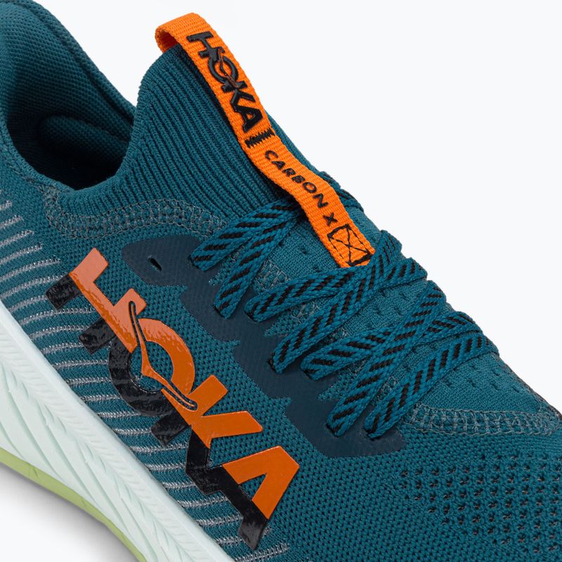 Buty do biegania męskie HOKA Carbon X 3 blue coral/black 9