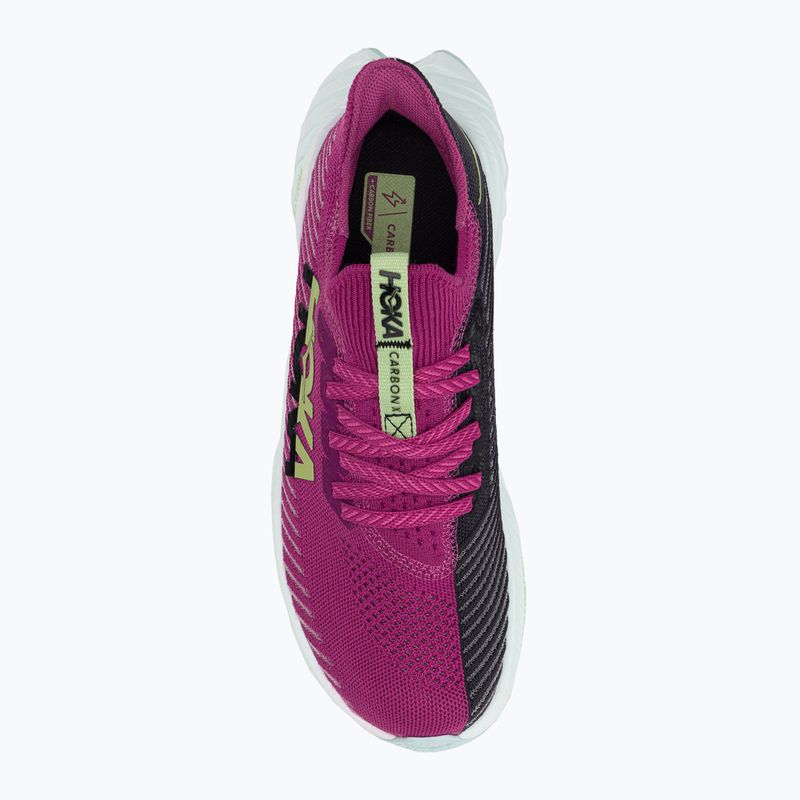 Buty do biegania damskie HOKA Carbon X 3 festival fuchsia/black 7