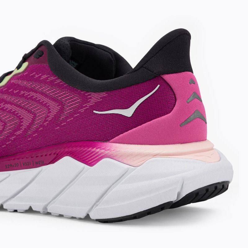 Buty do biegania damskie HOKA Arahi 6 festival fuchsia/ibis rose 10