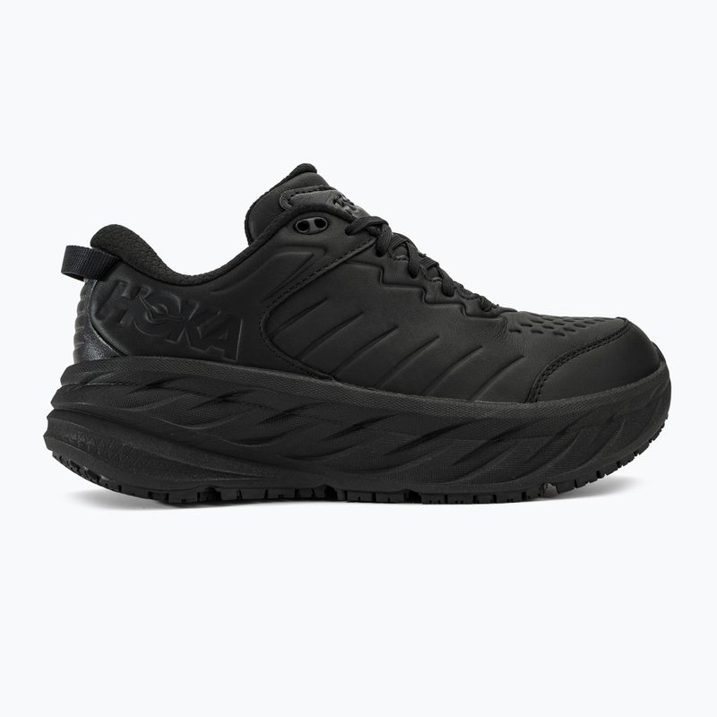 Buty męskie HOKA Bondi SR Wide black/black 2