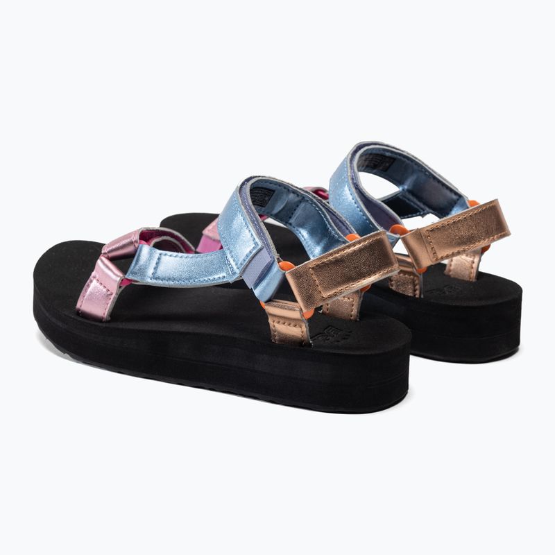 Sandały damskie Teva Midform Universal Shimmer pink multi 3