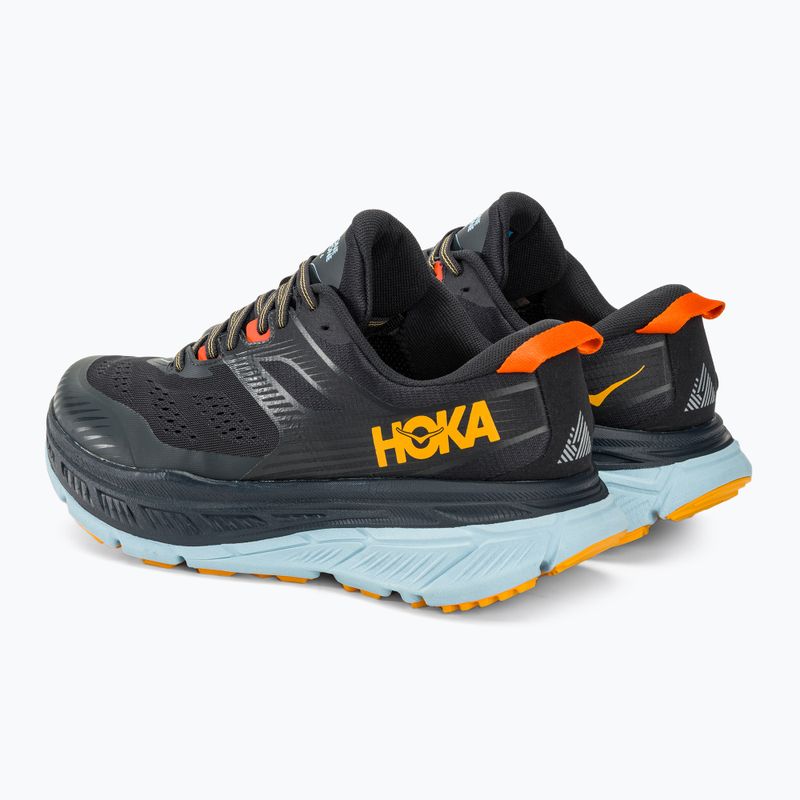 Buty do biegania męskie HOKA Stinson ATR 6 blue graphite/summer song 4