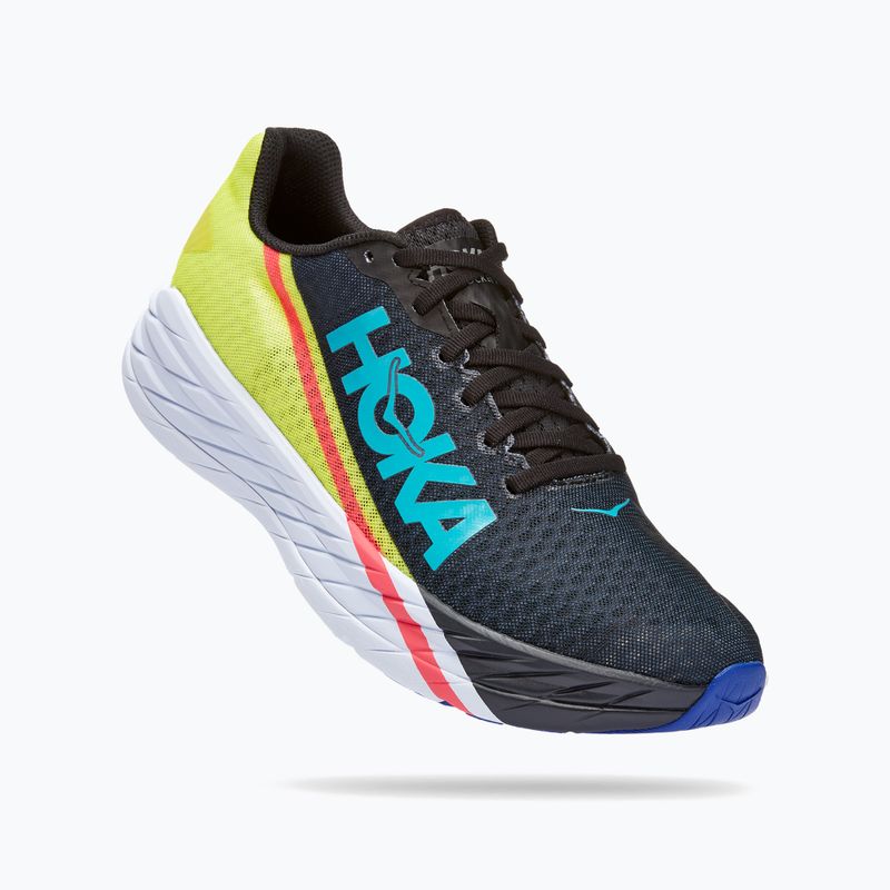 Buty do biegania HOKA Rocket X black/evening primrose 7