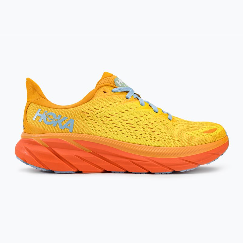 Buty do biegania męskie HOKA Clifton 8 radiant yellow/maize 2