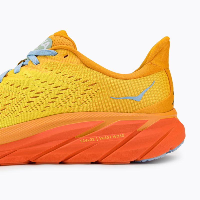 Buty do biegania męskie HOKA Clifton 8 radiant yellow/maize 7