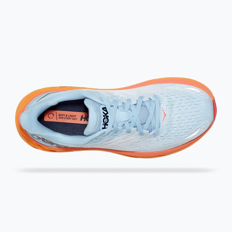 Buty do biegania damskie HOKA Clifton 8 summer song/ice flow 11
