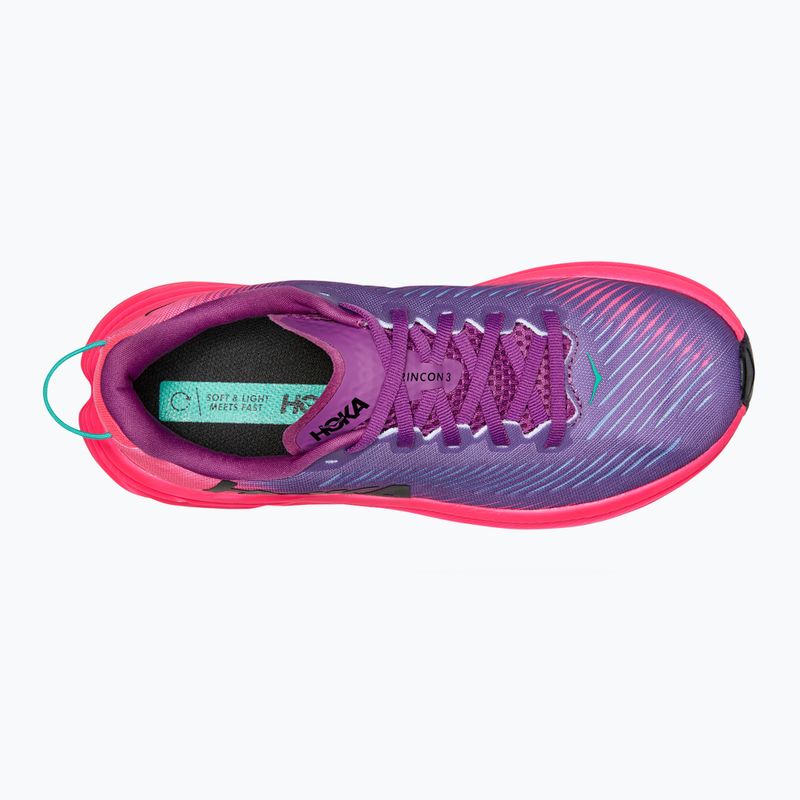 Buty do biegania damskie HOKA Rincon 3 beautyberry/knockout pink 10