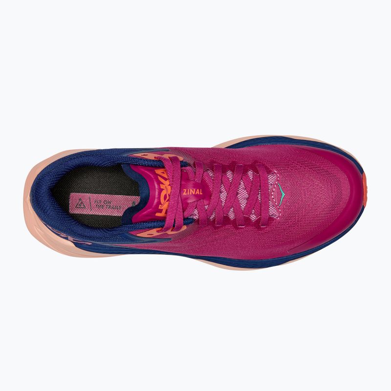 Buty do biegania damskie HOKA Zinal festival fuchsia/bellwether blue 9