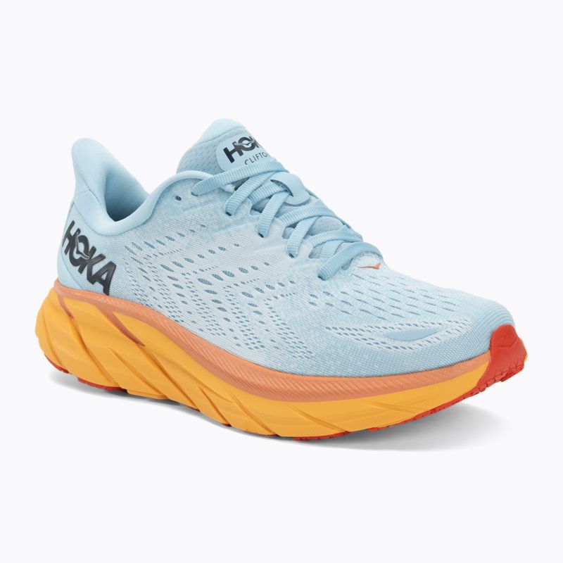 Buty do biegania damskie HOKA Clifton 8 Wide summer song/ice flow