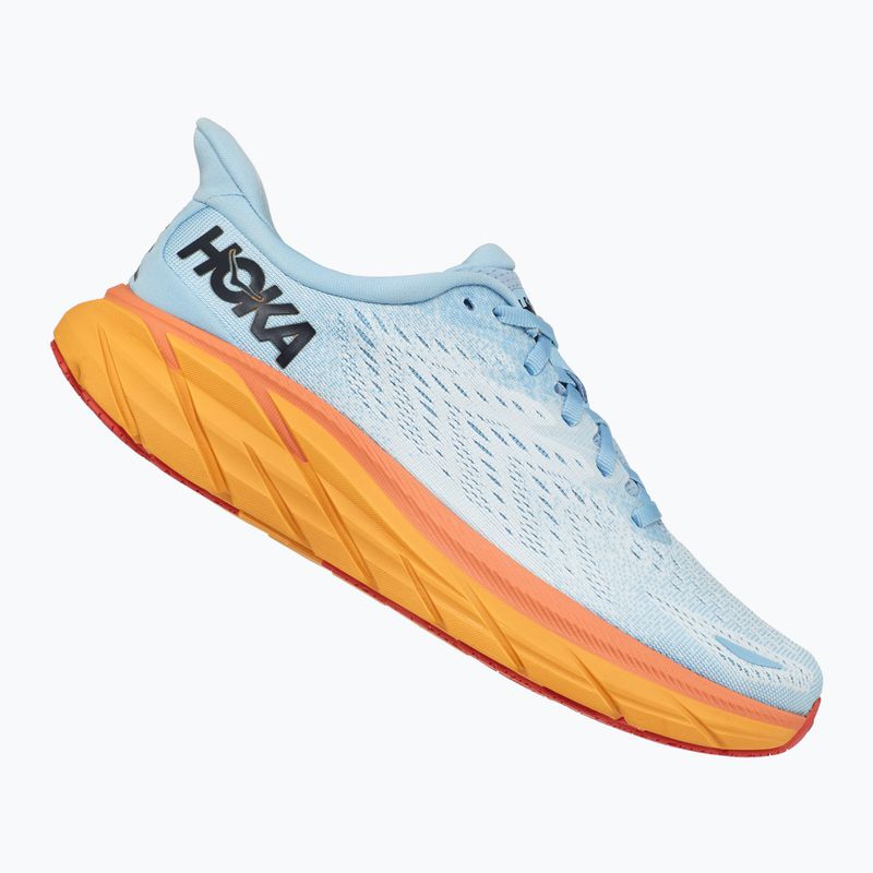 Buty do biegania damskie HOKA Clifton 8 Wide summer song/ice flow 7