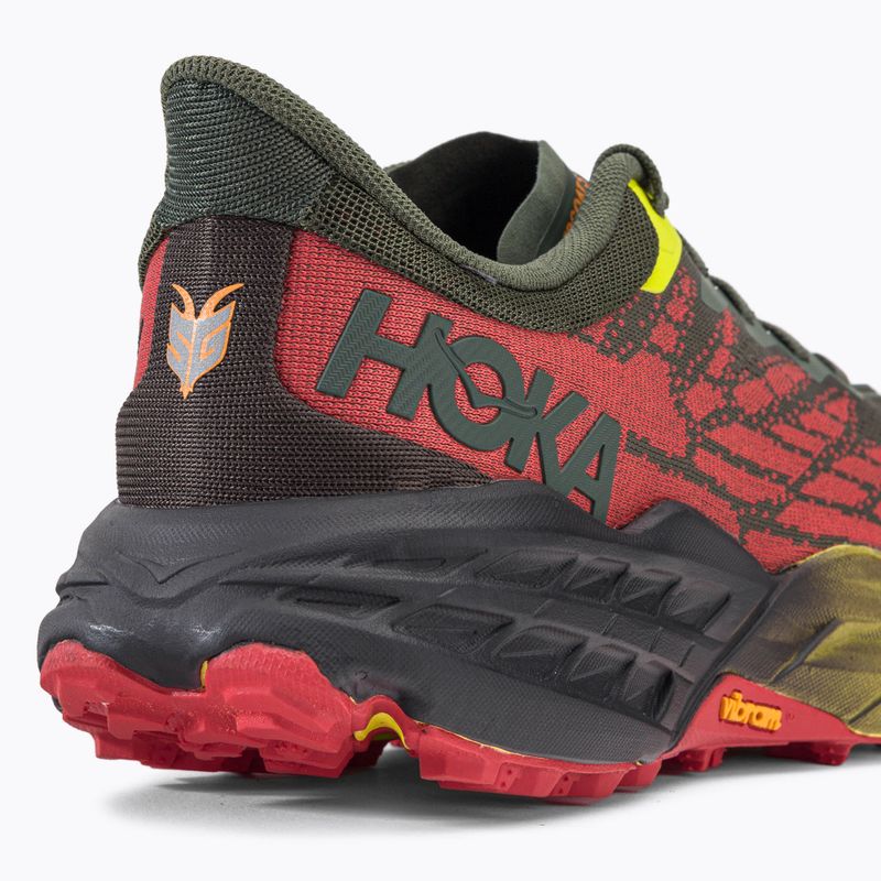 Buty do biegania męskie HOKA Speedgoat 5 thyme/fiesta 8