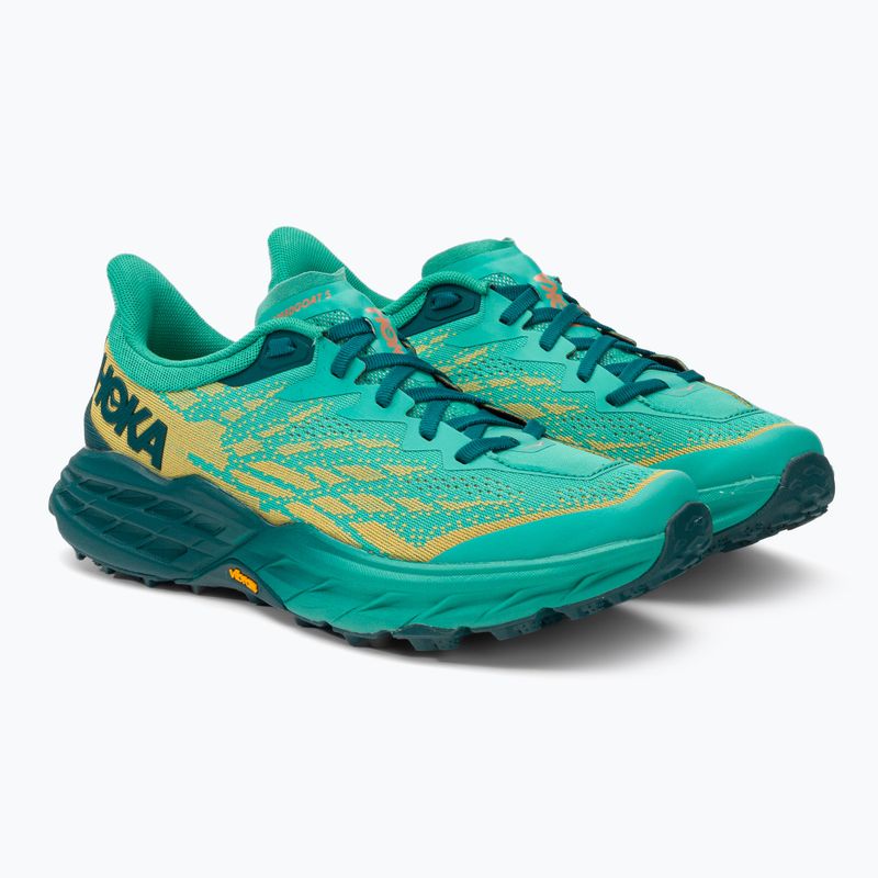 Buty do biegania damskie HOKA Speedgoat 5 deep teal/water garden 3