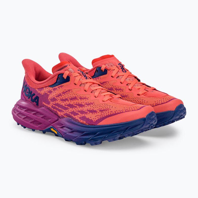 Buty do biegania damskie HOKA Speedgoat 5 festival fuchsia/camellia 5