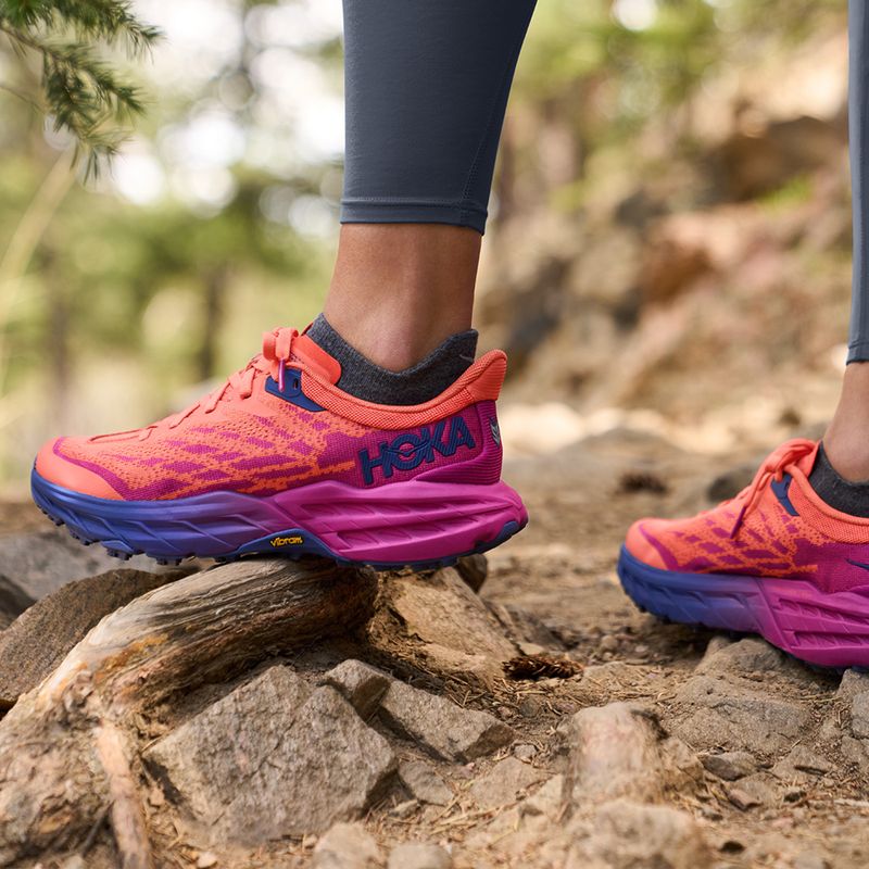 Buty do biegania damskie HOKA Speedgoat 5 festival fuchsia/camellia 12