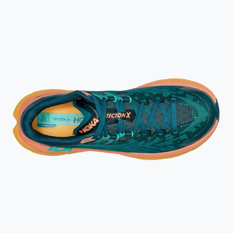 Buty do biegania damskie HOKA Tecton X deep teal/water garden 9