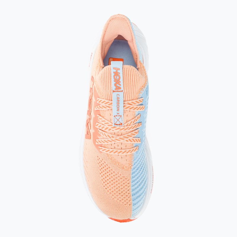 Buty do biegania damskie HOKA Carbon X 3 peach parfait/summer song 7